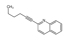 70437-01-3 2-hex-1-ynylquinoline