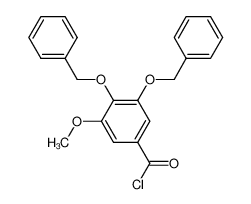 70845-74-8 spectrum, 3,4-bis(benzyloxy)-5-methoxybenzoyl chloride