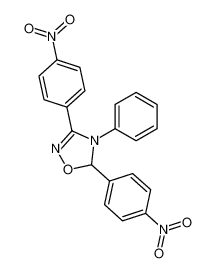 3,5-bis-(4-nitro-phenyl)-4-phenyl-4,5-dihydro-[1,2,4]oxadiazole