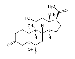 3916-27-6 spectrum, 6β-fluoro-5,11β-dihydroxy-5α-pregnane-3,20-dione