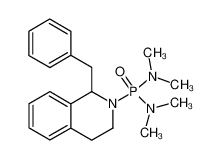 78702-61-1 2-bis(dimethylamino)phosphinoyl-1-benzyl-1,2,3,4-tetrahydroisoquinoline