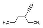 (E)-2-ethylpent-2-enenitrile 22031-59-0