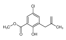 136954-97-7 spectrum, 5-chloro-3-(2-methylprop-1-en-3-yl)salicylic acid methyl ester