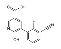 5-(3-cyano-2-fluorophenyl)-6-oxo-1H-pyridine-3-carboxylic acid 1261954-89-5