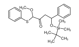 95905-34-3 4-((tert-butyldimethylsilyl)oxy)-1-methoxy-4-phenyl-1-(phenylthio)butan-2-one