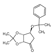 288269-07-8 (3aR,6S,6aR)-2,2-dimethyl-6-((2-phenylpropan-2-yl)oxy)dihydro-3aH-cyclopenta[d][1,3]dioxol-4(5H)-one