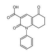 1-phenyl-7,8-dihydro-2,5(1H,6H)-quinolinedione-3-carboxylic acid 125885-51-0