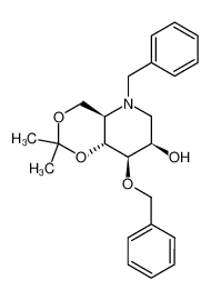 114040-89-0 spectrum, N-benzyl-3-O-benzyl-1,5-dideoxy-1,5-imino-4,6-O-isopropylidene-D-mannitol