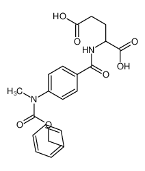 2-[[4-[methyl(phenylmethoxycarbonyl)amino]benzoyl]amino]pentanedioic acid 51865-83-9