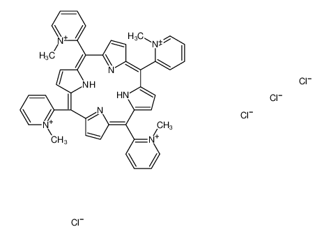 129051-18-9 structure, C44H38Cl4N8