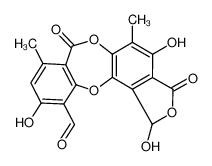 571-67-5 structure, C18H12O9