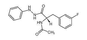 453-82-7 spectrum, N-acetyl-3-fluoro-L-phenylalanine-(N'-phenyl-hydrazide)