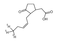 2-[(1S,2S)-3-oxo-2-[(Z)-5,5,5-trideuteriopent-2-enyl]cyclopentyl]acetic acid 903510-51-0