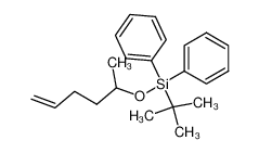 78643-31-9 spectrum, tert-butyl(hex-5-en-2-yloxy)diphenylsilane