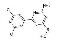 175276-44-5 structure, C9H7Cl2N5S