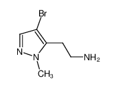 2-(4-溴-1-甲基-1H-吡唑-5-基)乙胺