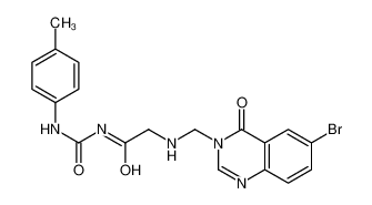 76979-63-0 structure, C19H18BrN5O3