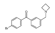 [3-(1-氮杂环丁基甲基)苯基](4-溴苯基)甲酮