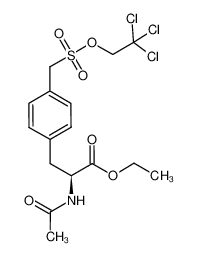 1146758-12-4 structure, C16H20Cl3NO6S