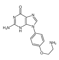 2-amino-9-[4-(2-aminoethoxy)phenyl]-3H-purin-6-one 22404-09-7