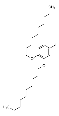 1,2-二(癸基氧基)-4,5-二碘苯