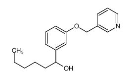 103119-27-3 1-[3-(pyridin-3-ylmethoxy)phenyl]hexan-1-ol