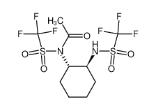 498542-91-9 (1S,2S)-trans-N-acetyl-1,2-cyclohexanediylbis(1,1,1-trifluoromethanesulfonamide)