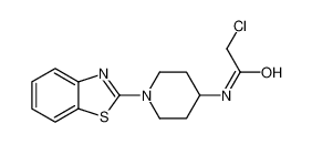 1065484-56-1 structure, C14H16ClN3OS