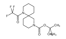 1,8-Diazaspiro[5.5]undecane-8-carboxylic acid, 1-(2,2,2-trifluoroacetyl)-, 1,1-dimethylethyl ester 918896-29-4