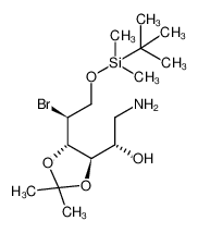 938065-89-5 structure, C15H32BrNO4Si