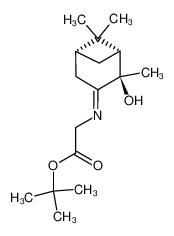 276253-82-8 spectrum, tert-butyl{[(1R,2R,5R)-2-hydroxy-2,6,6-trimethylbicyclo[3.1.1]hept-3-ylidene]amino}acetate