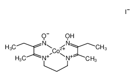 133470-81-2 structure, C13H25CoIN4O2++