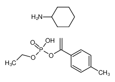 92670-54-7 cyclohexylammonium α-(p-tolyl)vinyl ethyl phosphate