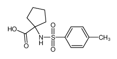 1-[(4-methylphenyl)sulfonylamino]cyclopentane-1-carboxylic acid