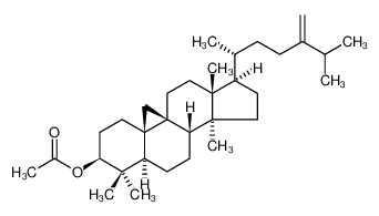 24-Methylenecycloartanol acetate 1259-94-5