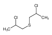 22535-54-2 spectrum, 2-chloro-1-(2-chloropropylsulfanyl)propane