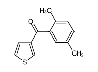 (2,5-dimethylphenyl)-thiophen-3-ylmethanone 896618-60-3