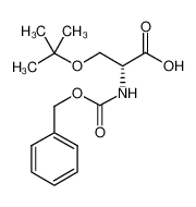 (2R)-3-[(2-methylpropan-2-yl)oxy]-2-(phenylmethoxycarbonylamino)propanoic acid 65806-90-8