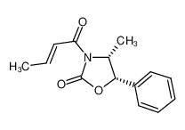 (4R,5S)-3-but-2-enoyl-4-methyl-5-phenyl-1,3-oxazolidin-2-one 90719-31-6