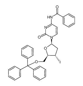 127073-27-2 structure, C35H30IN3O4