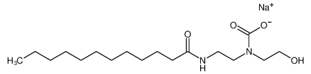 189072-54-6 structure, C17H33N2NaO4