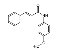 76228-15-4 spectrum, (2E)-N-(4-Methoxyphenyl)-3-phenylacrylamide