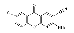 2-amino-7-chloro-5-oxochromeno[2,3-b]pyridine-3-carbonitrile 68302-10-3