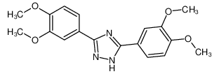 3,5-Bis(3,4-dimethoxyphenyl)-1H-1,2,4-triazole