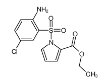 180905-84-4 ethyl 1-(2-amino-5-chlorophenyl)sulfonylpyrrole-2-carboxylate