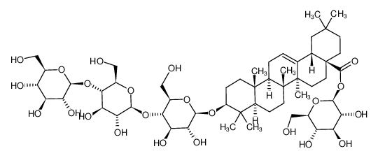 1186643-89-9 structure, C54H88O23