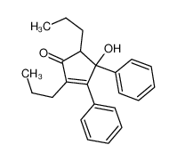 6322-24-3 4-hydroxy-3,4-diphenyl-2,5-dipropylcyclopent-2-en-1-one