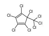 1,2,3,4,5-pentachloro-5-(trichloromethyl)cyclopenta-1,3-diene 6928-57-0