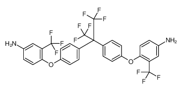 Benzenamine, 4,4'-[[2,2,2-trifluoro-1-(trifluoromethyl)ethylidene]bis(4,1-phenyleneoxy)]bis[3-(trifluoromethyl)-