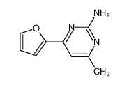 4-(furan-2-yl)-6-methylpyrimidin-2-amine 91004-63-6